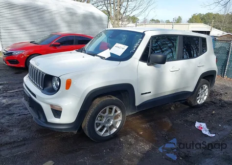 2023 Jeep Renegade Latitude 4X4 из США, поврежденный, VIN ZACNJDB10PPP63248